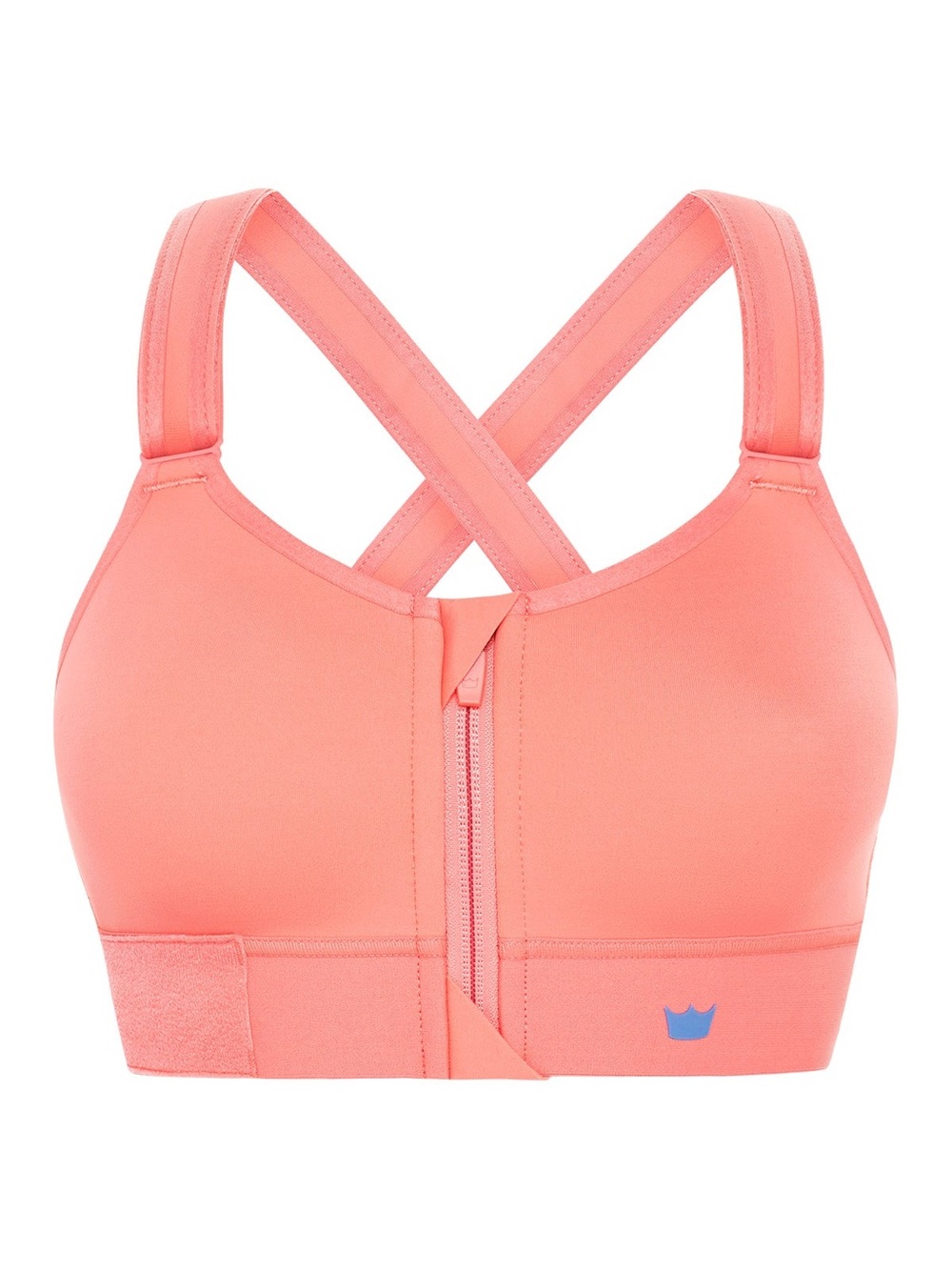 SHEFIT FLEX Orange Sports Bra Size 5 Luxe Supportive Activewear Medium Impact